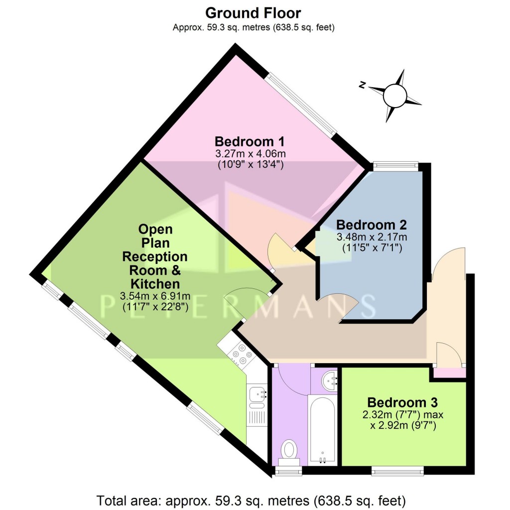 Floorplans For Glendale Avenue, Edgware, HA8