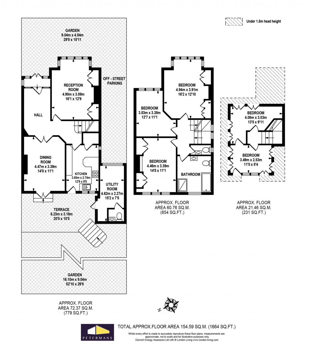 Floorplans For Brantwood Road, London, SE24