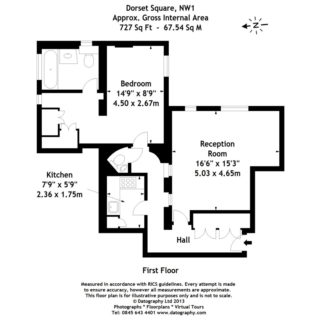 Floorplans For Dorset Square, London, NW1