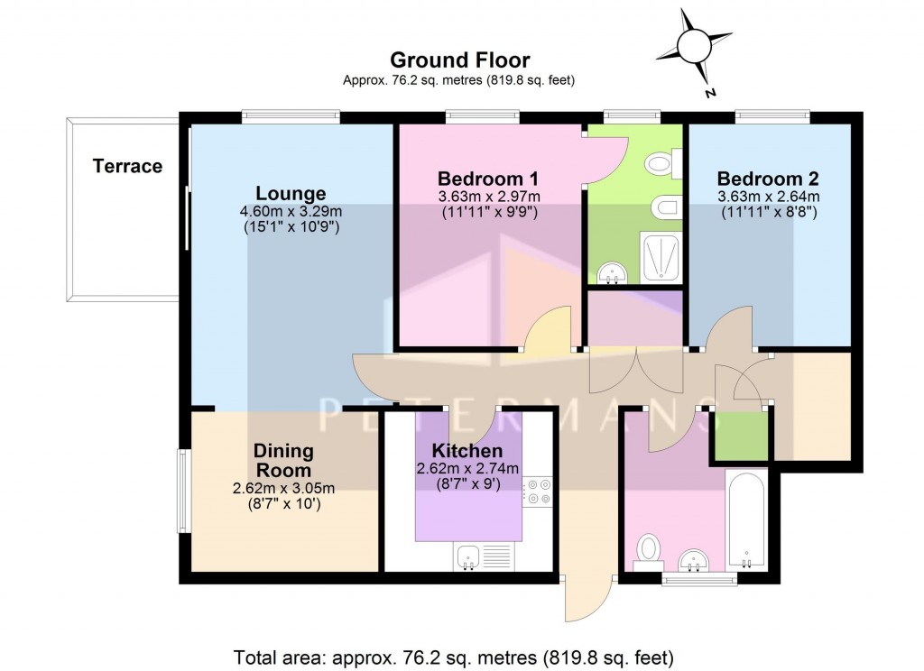 Floorplans For Priory Field Drive, Edgware, HA8