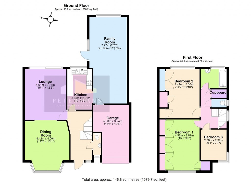 Floorplans For Glendale Avenue, Edgware, HA8