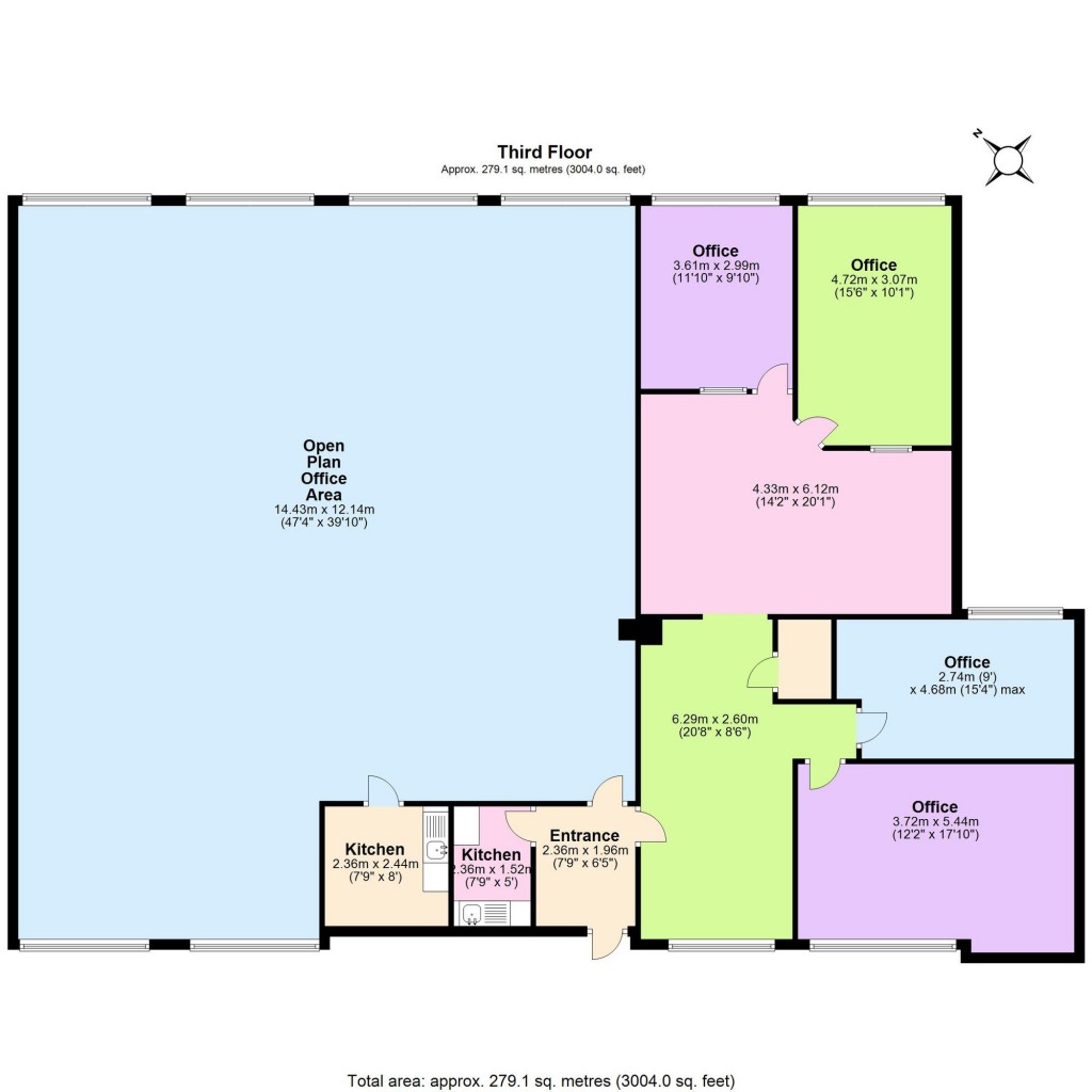 Floorplans For 54-58 High Street, Edgware, HA8
