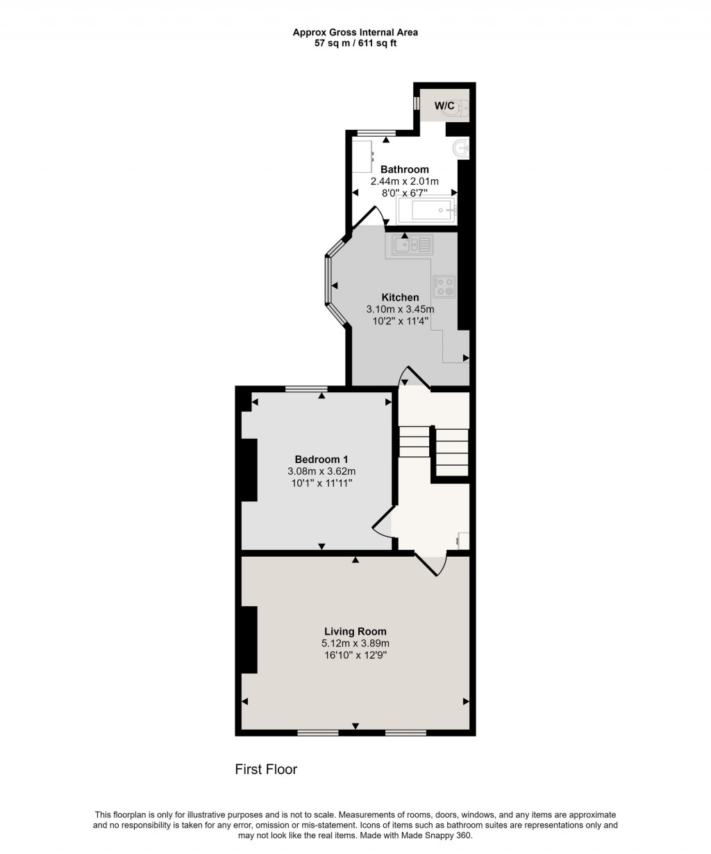 Floorplans For 89 Choumert Road, London, SE15