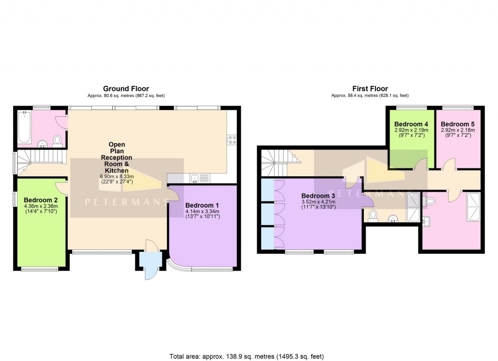 Floorplans For Highview Gardens, Edgware, HA8