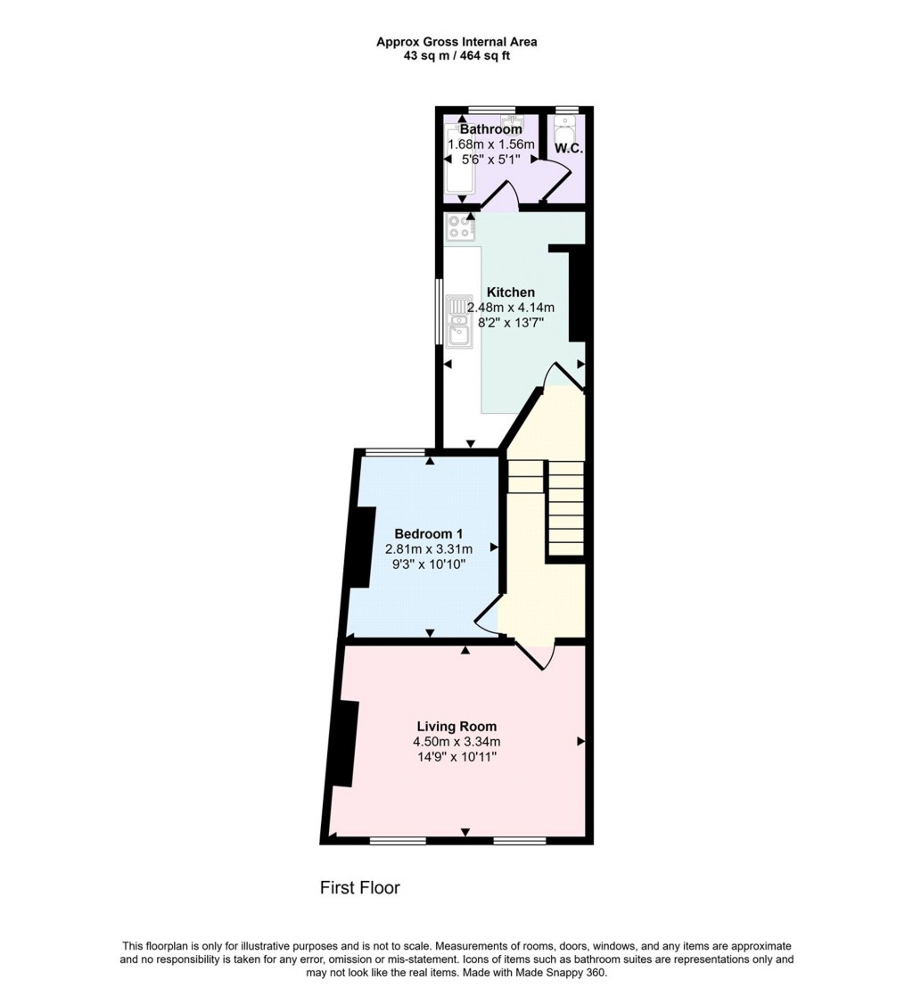 Floorplans For Lowden Road, London, SE24