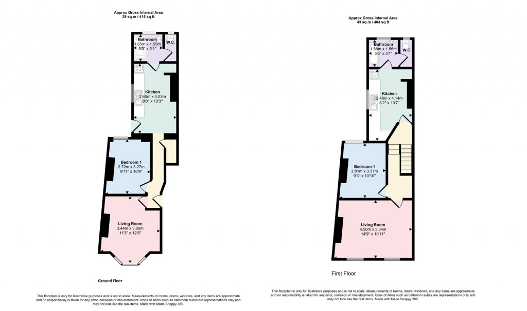 Floorplans For Lowden Road, London, SE24