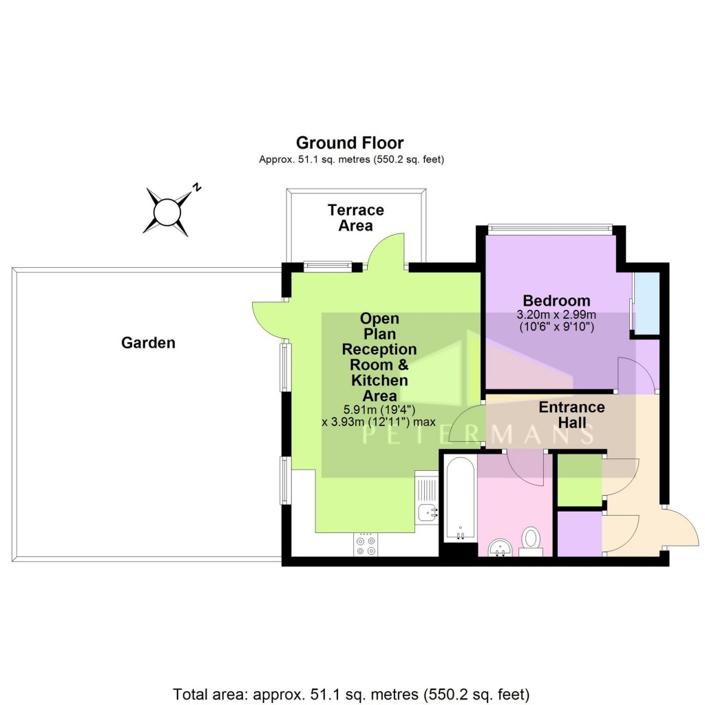 Floorplans For Brunel Court, Green Lane, HA8