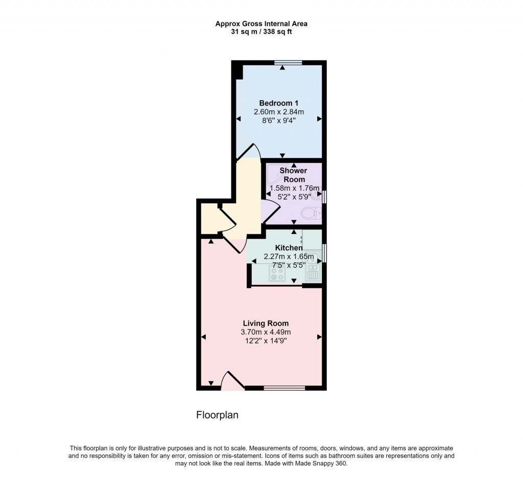 Floorplans For Grovelands Close, London, SE5