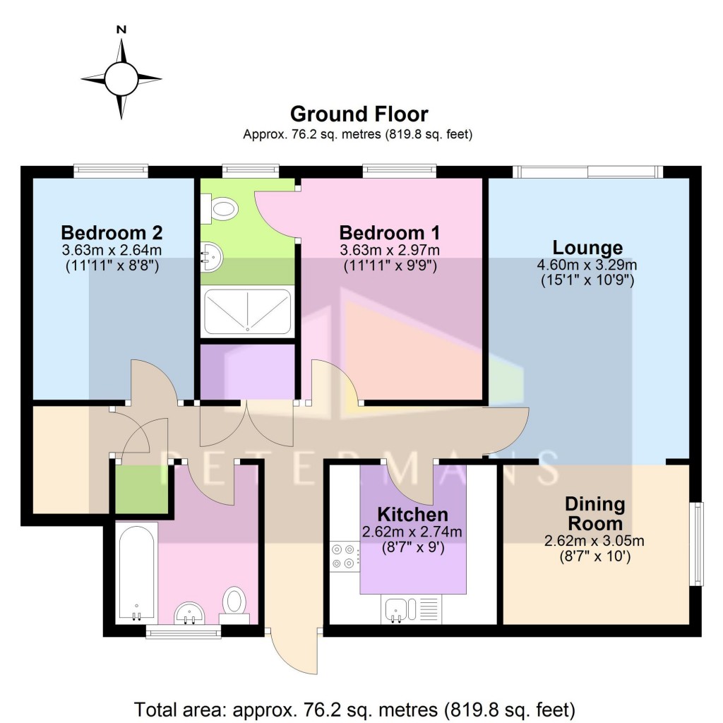Floorplans For Priory Field Drive, Edgware, HA8