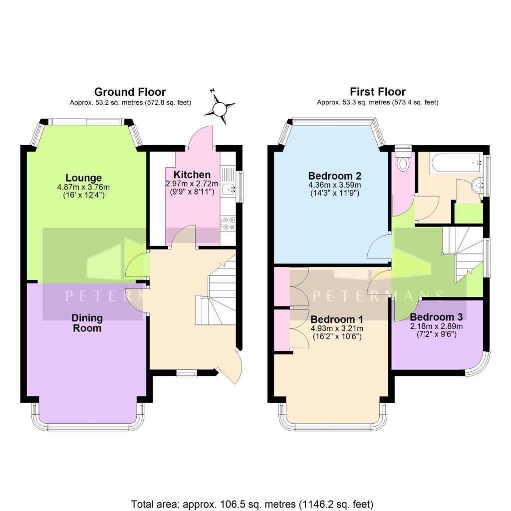 Floorplans For Francklyn Gardens, Edgware, HA8