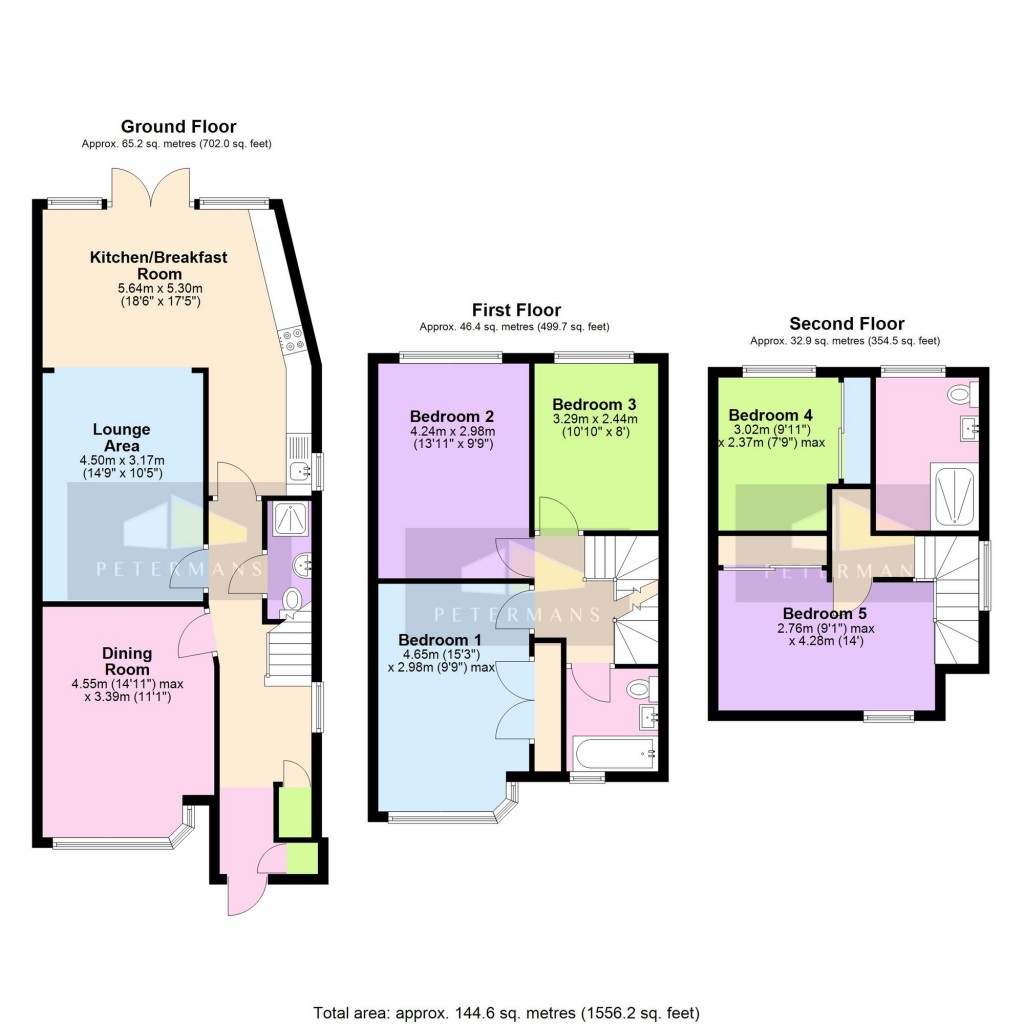 Floorplans For St. Margarets Road, Edgware, HA8