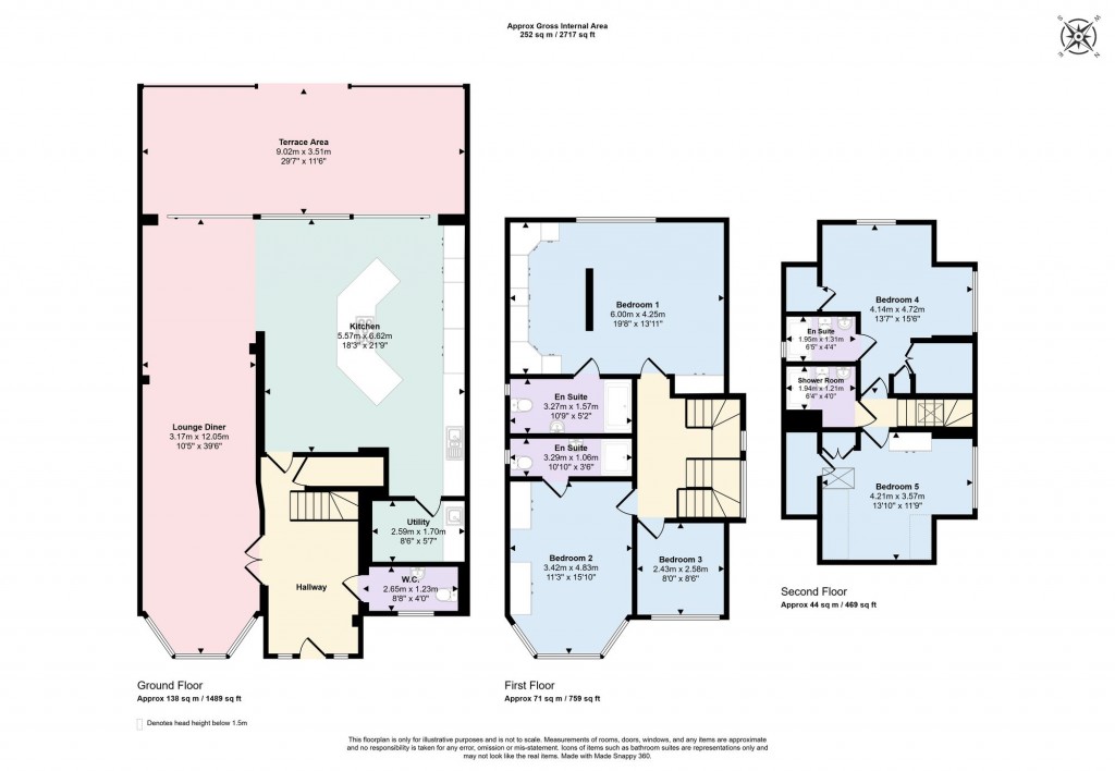 Floorplans For Broadfields Avenue, Edgware, HA8