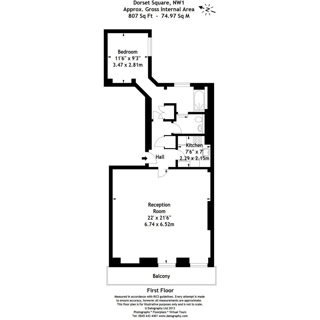 Floorplans For Dorset Square, London, NW1
