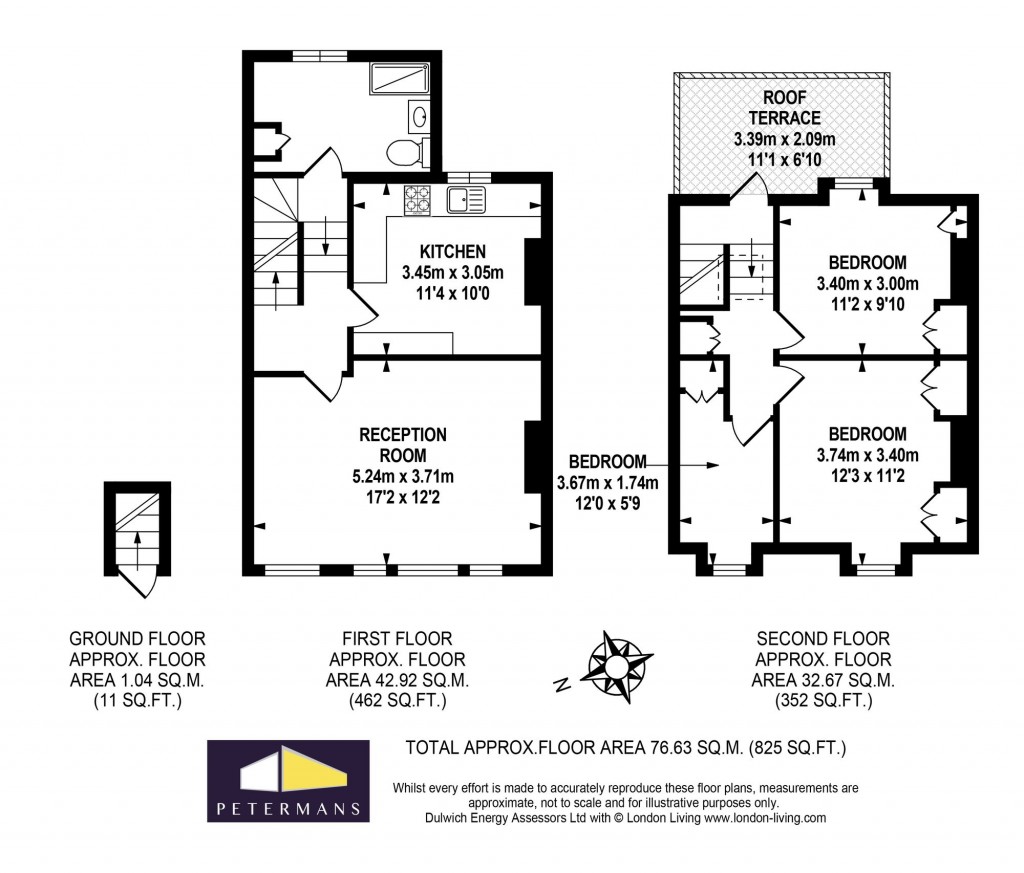 Floorplans For Upland Road, London, SE22