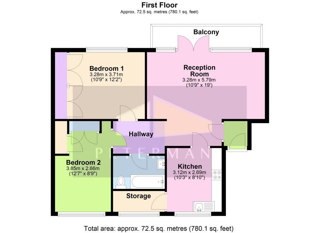 Floorplans For Stonegrove, Edgware, HA8