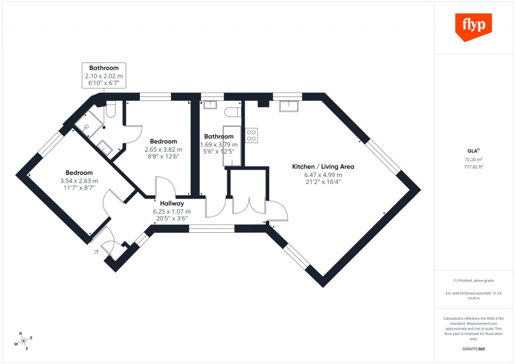 Floorplans For Butler Close, Edgware, HA8