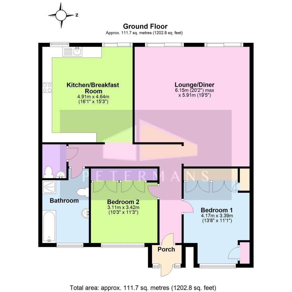 Floorplans For Highview Gardens, Edgware, HA8