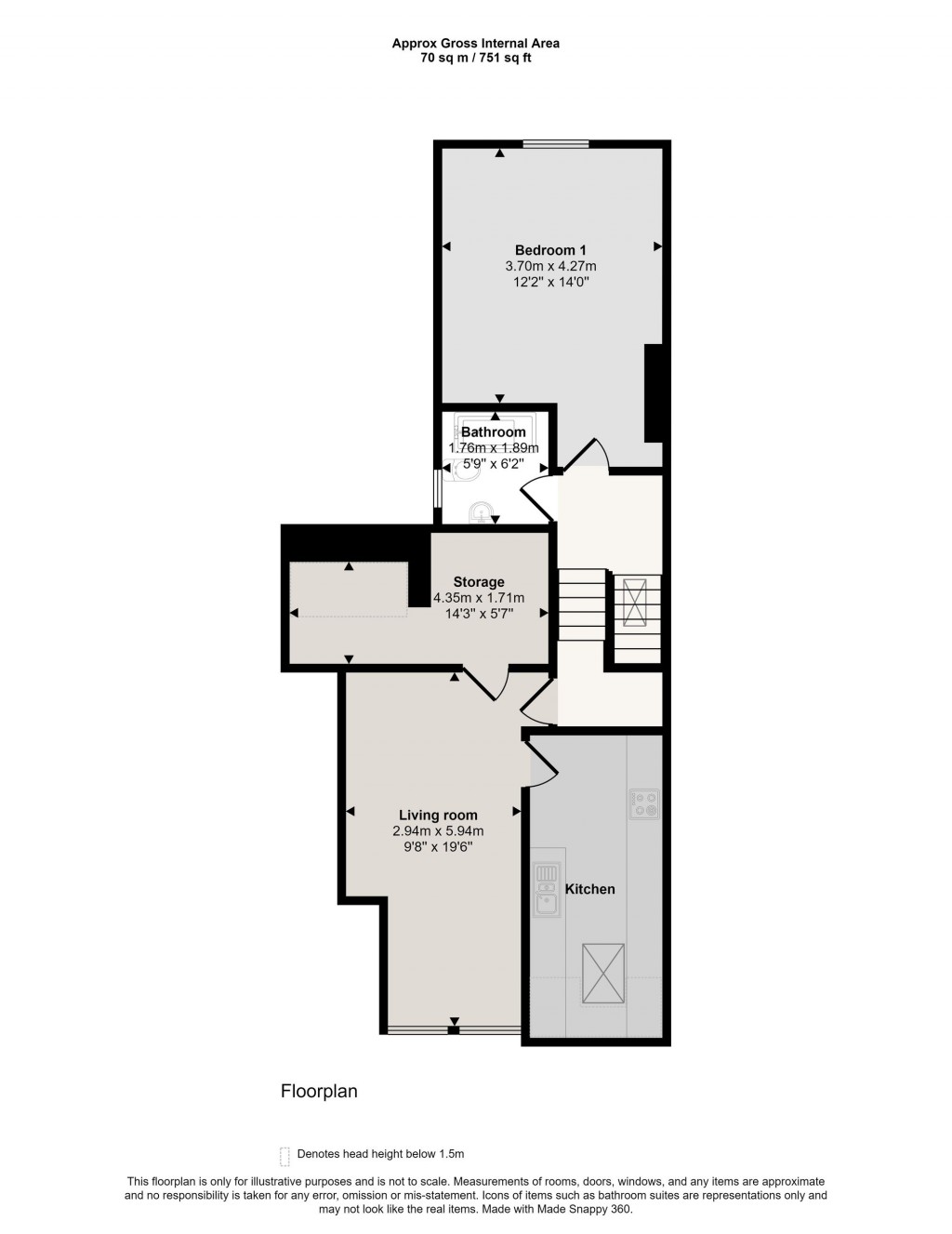 Floorplans For 16 Kestrel Avenue, London, SE24