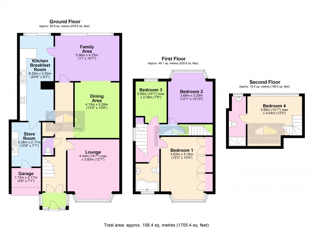 Floorplans For Gibbs Green, Edgware, HA8