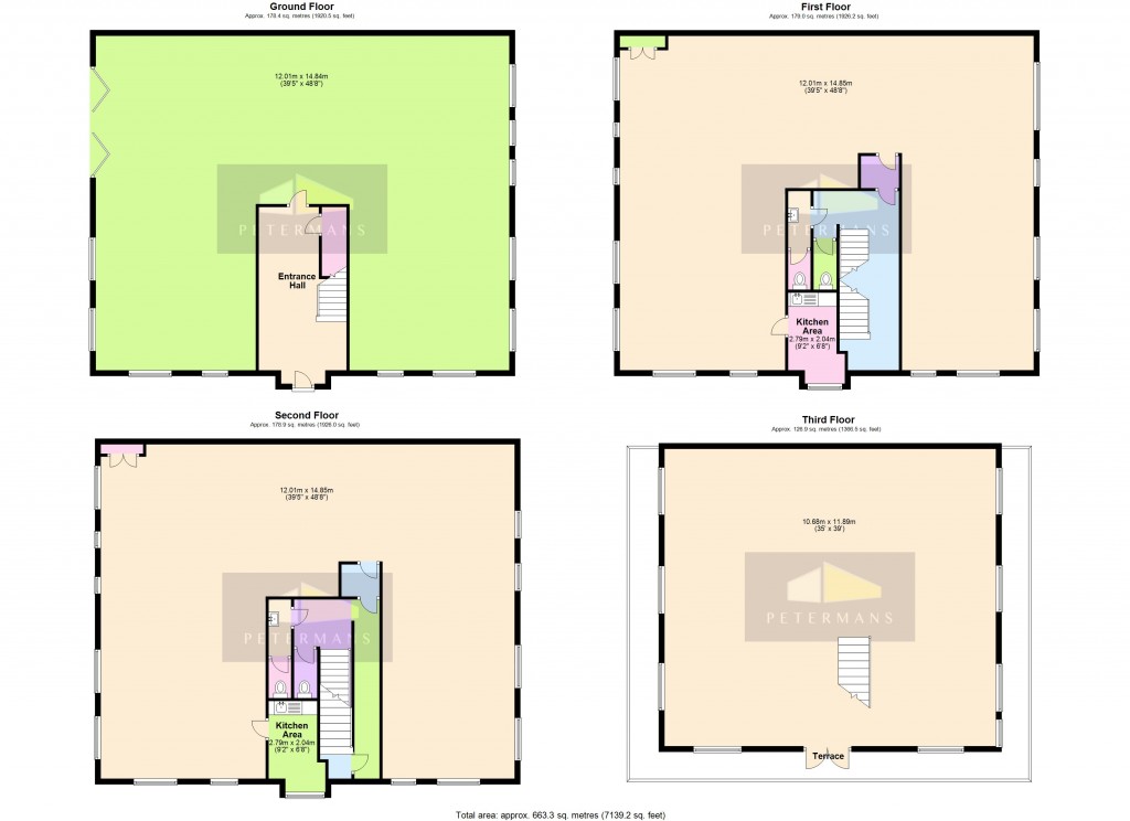 Floorplans For North Circular Road, London, NW2