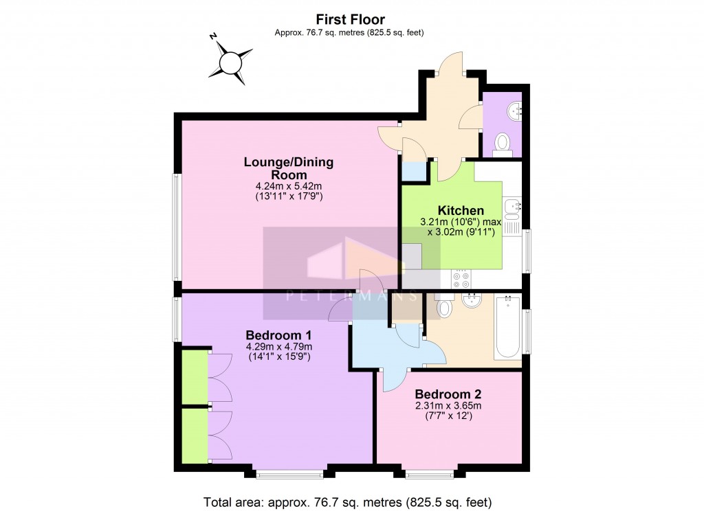 Floorplans For Lodge Close, Edgware, HA8