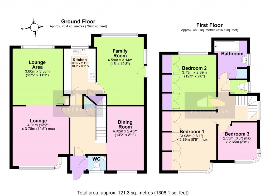 Floorplans For Beulah Close, Edgware, HA8