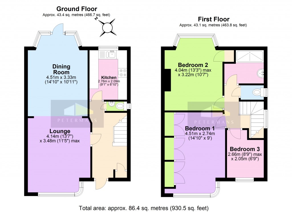 Floorplans For Merrion Avenue, Stanmore, HA7
