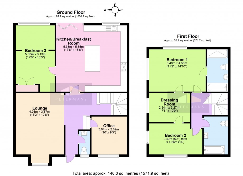 Floorplans For Kingston Place, Harrow, HA3