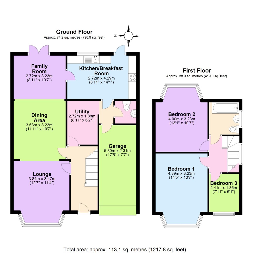Floorplans For Wolmer Gardens, Edgware, HA8