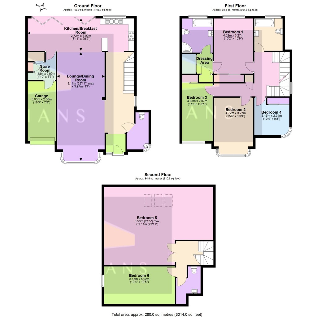 Floorplans For Edgware