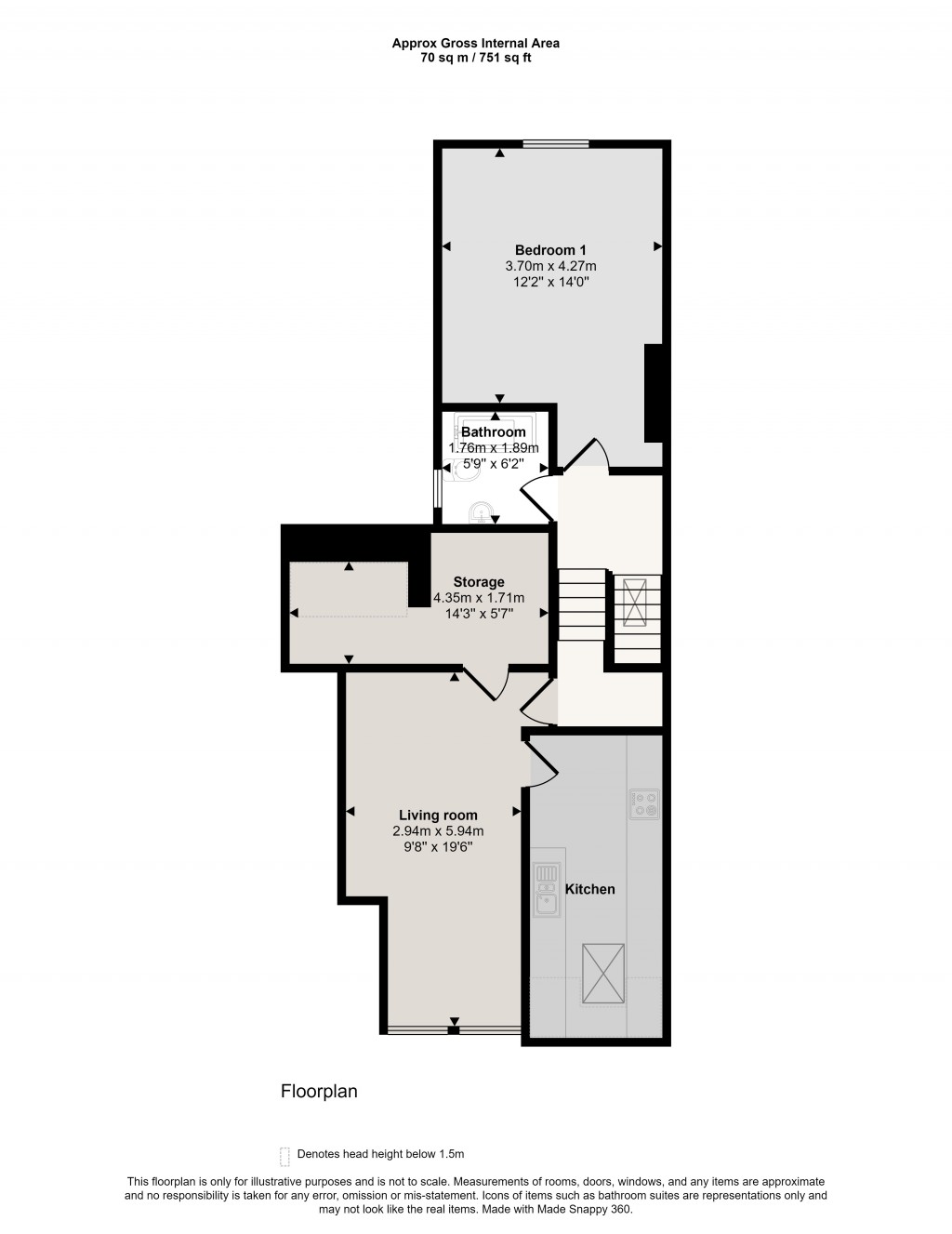 Floorplans For Kestrel Avenue, London, SE24