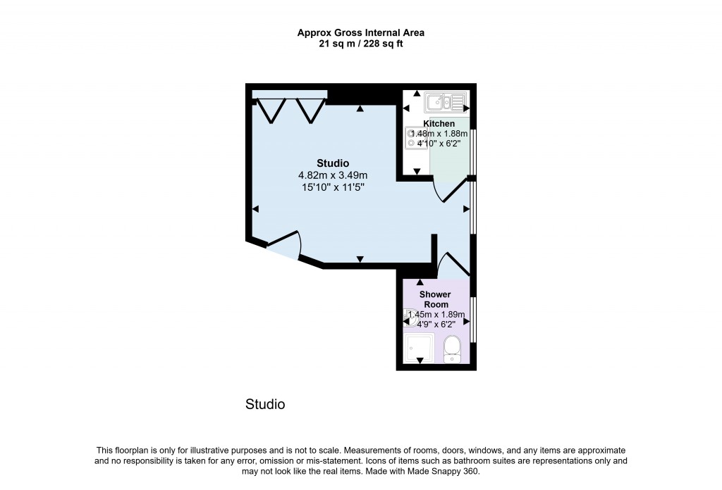 Floorplans For Eardley Road, London, SW16