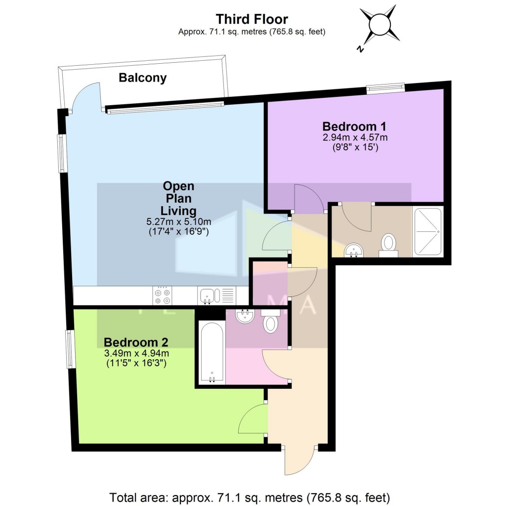 Floorplans For Edgware, HA8