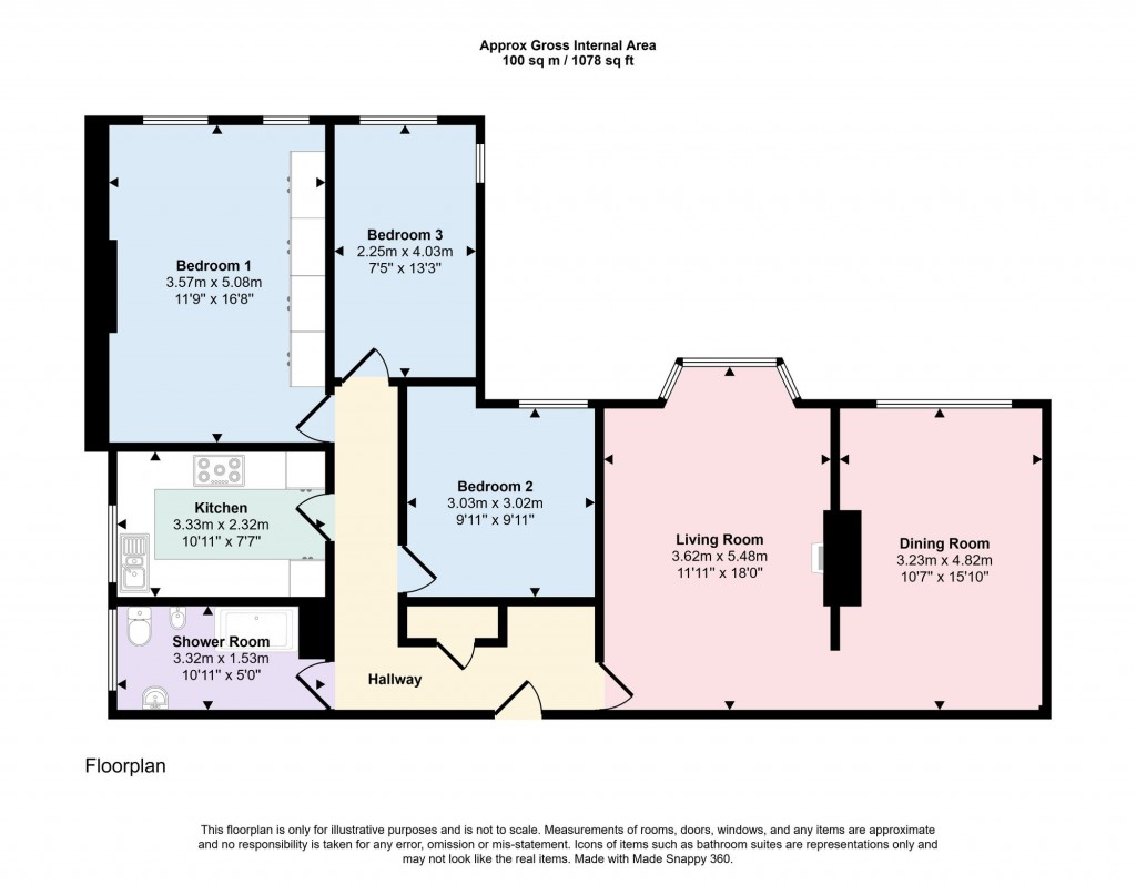 Floorplans For London, SE5