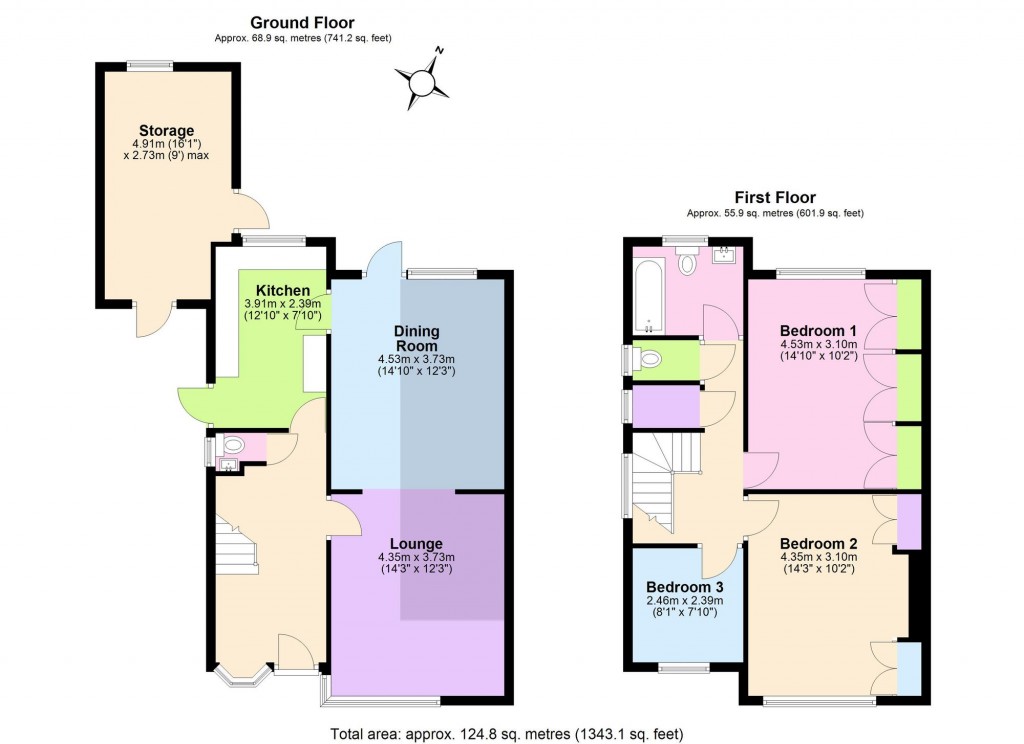 Floorplans For Orchard Drive, Edgware, HA8