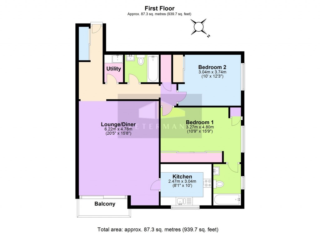 Floorplans For Stonegrove, Leamington House, HA8