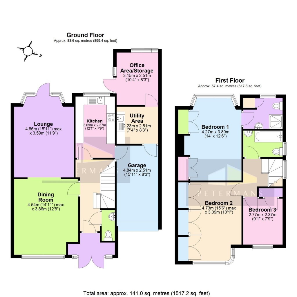 Floorplans For Cornbury Road, Edgware, HA8