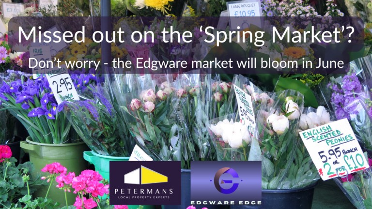 Why the Edgware property market is set to bloom in June
