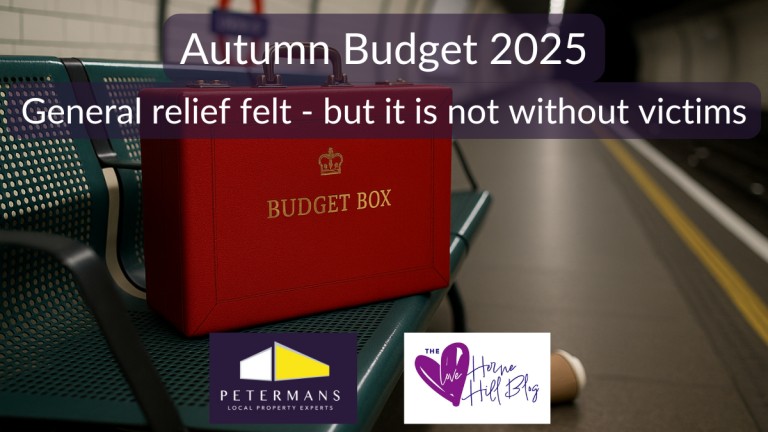 Budget 2025: Herne Hill Homeowners Largely Relieved – but it isn’t without victims