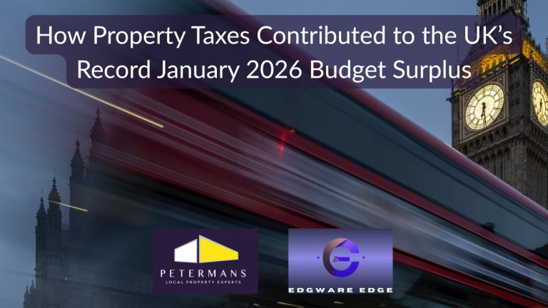 How Property Taxes Contributed to the UK’s Record Budget Surplus
