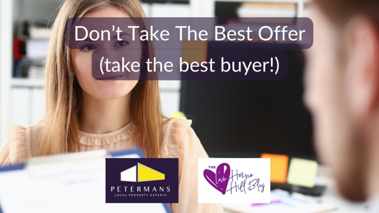 Don't Just Take the Best Offer – Take the Best Buyer
