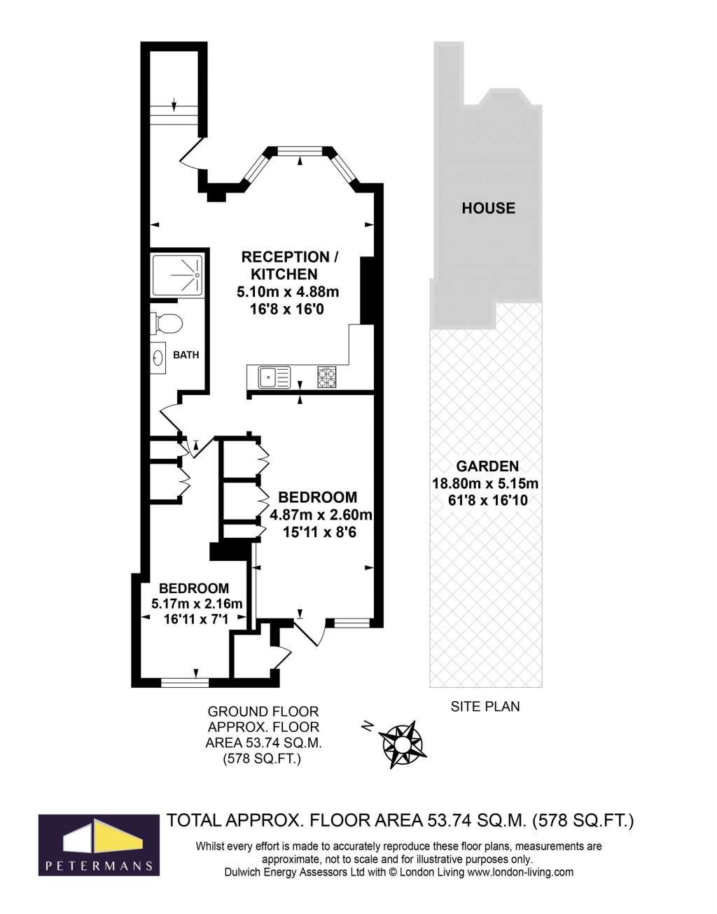 Floorplans For Eastlake Road, London, SE5