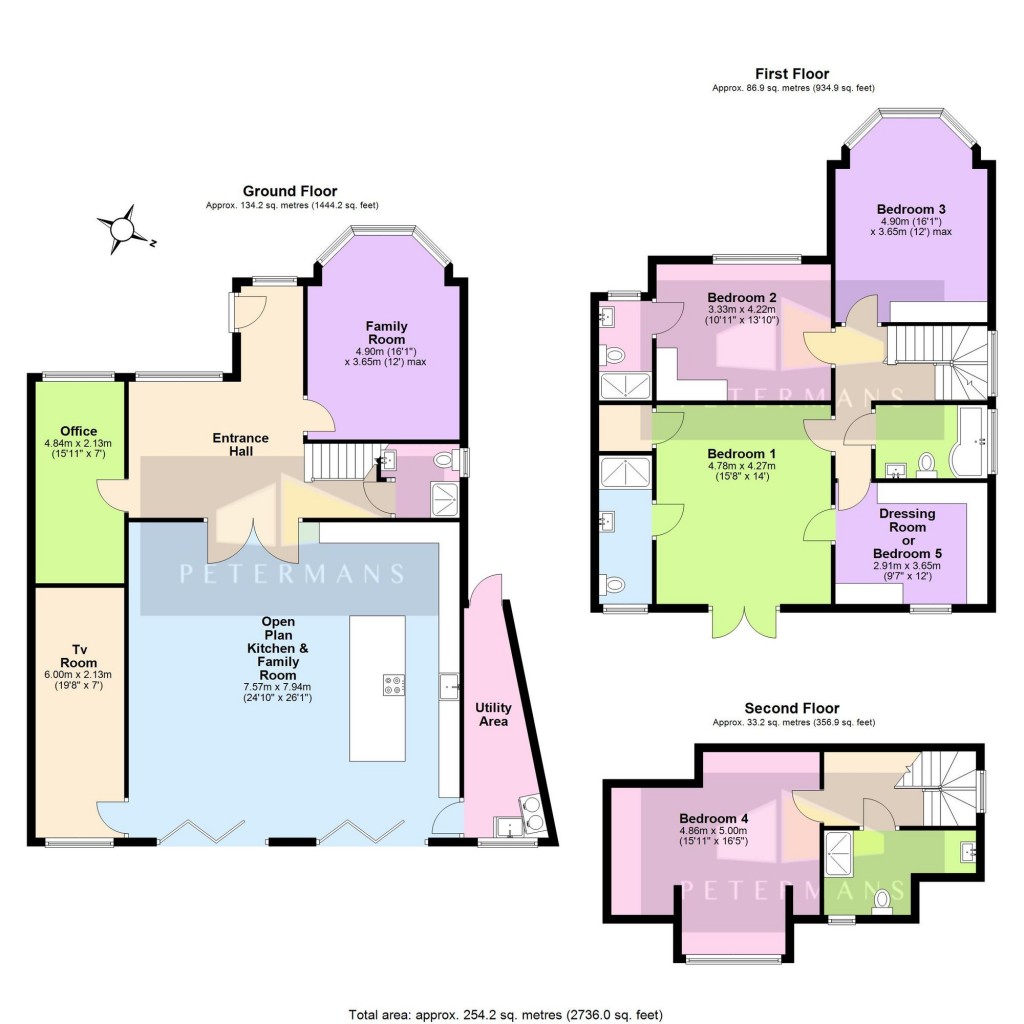 Floorplans For Talbot Crescent, London, NW4