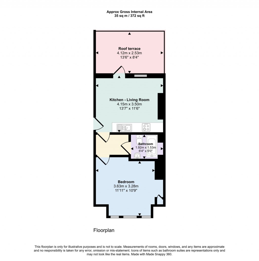 Floorplans For 12 Holmdene Avenue, London, SE24