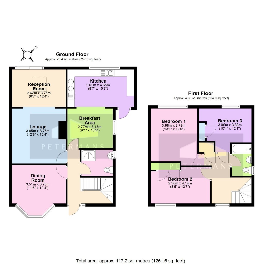 Floorplans For Meadfield, Edgware, HA8