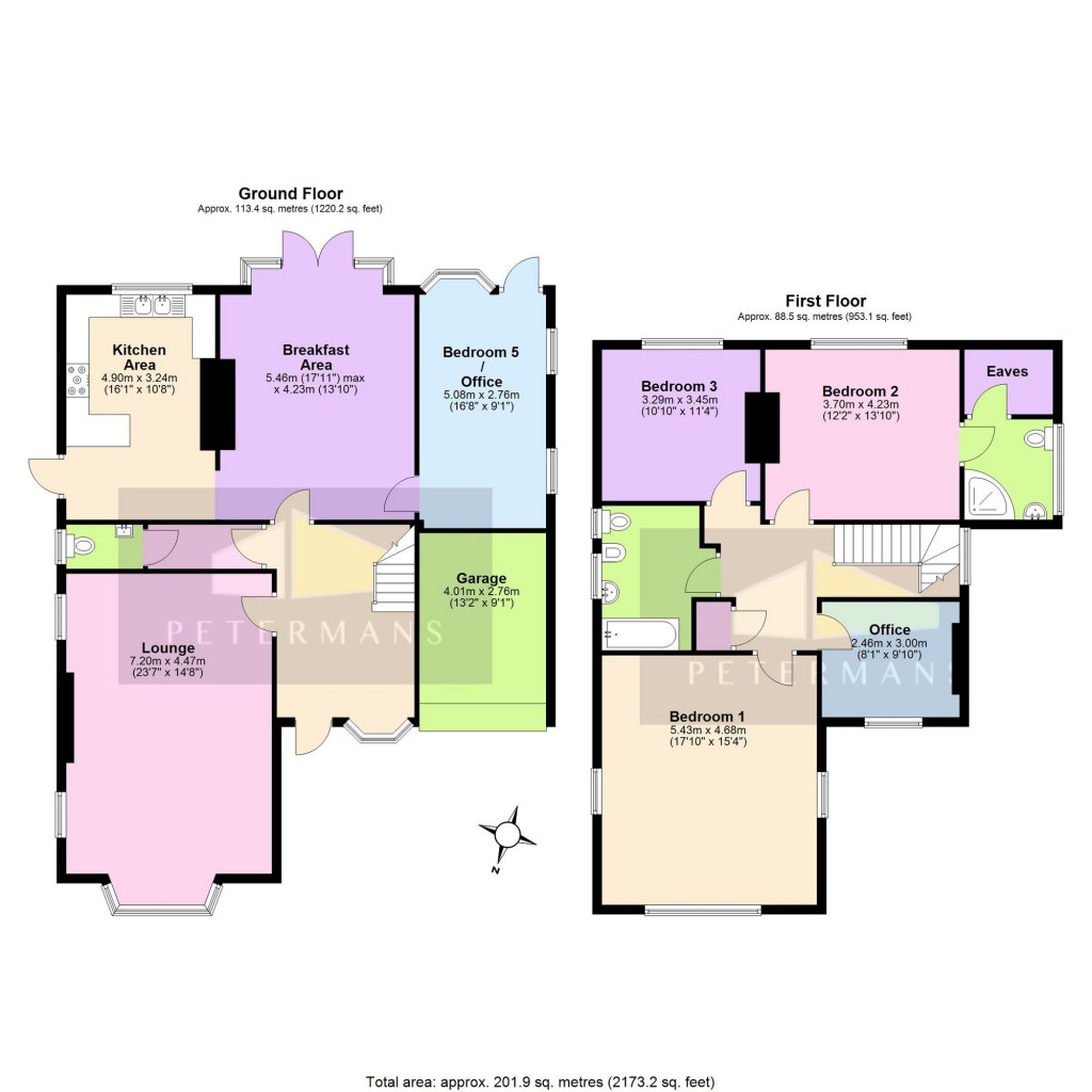Floorplans For Canons Drive, Edgware, HA8